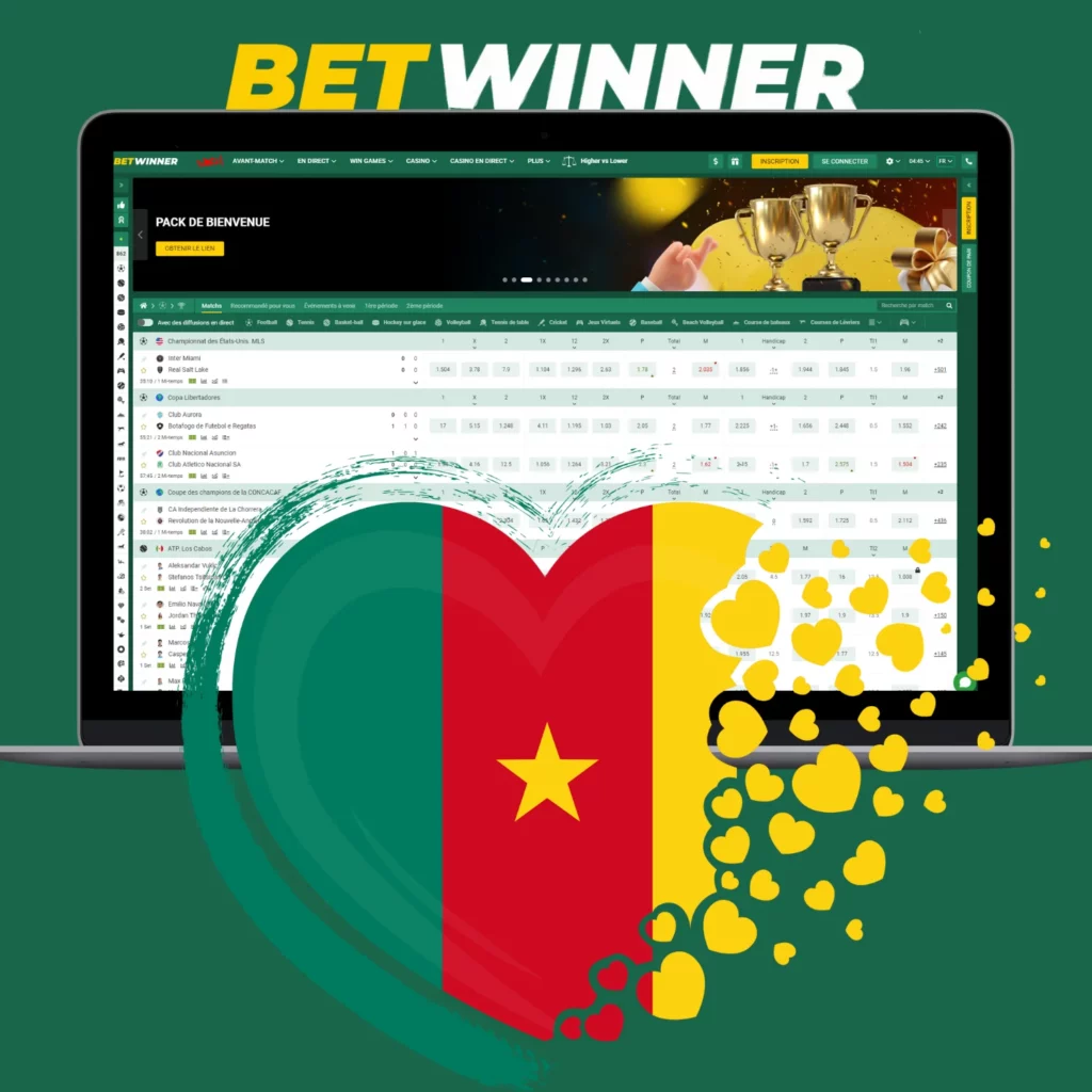 Paris sportifs Betwinner Cameroun